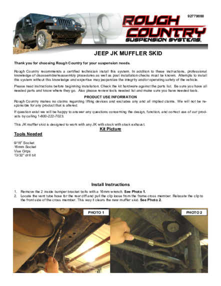 Installation Manual